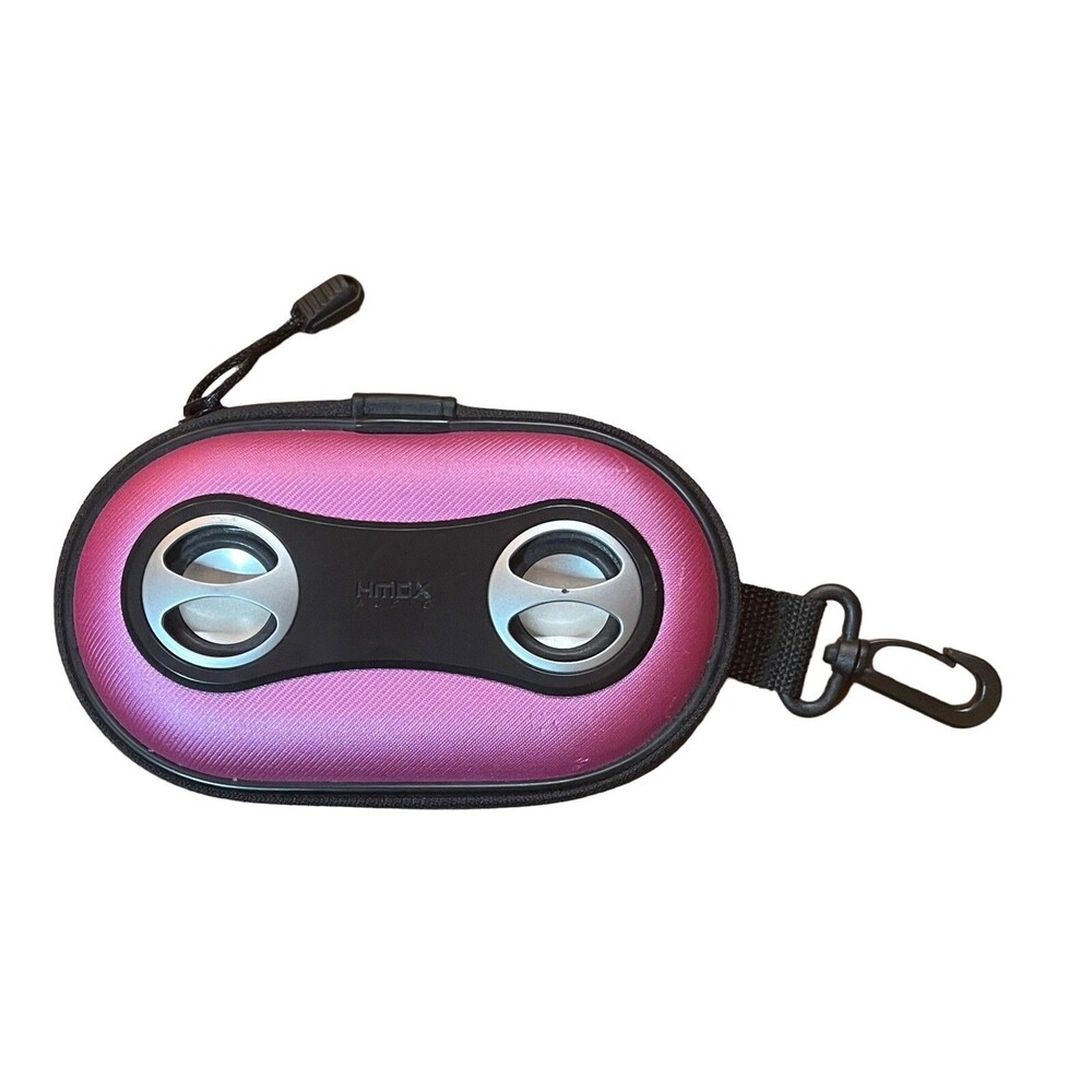 HMDX Audio Wireless Portable Speaker - Pink On The Go
